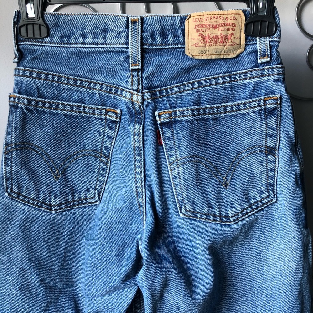 Boys Vintage Levi’s 550 Relaxed Fit Jeans